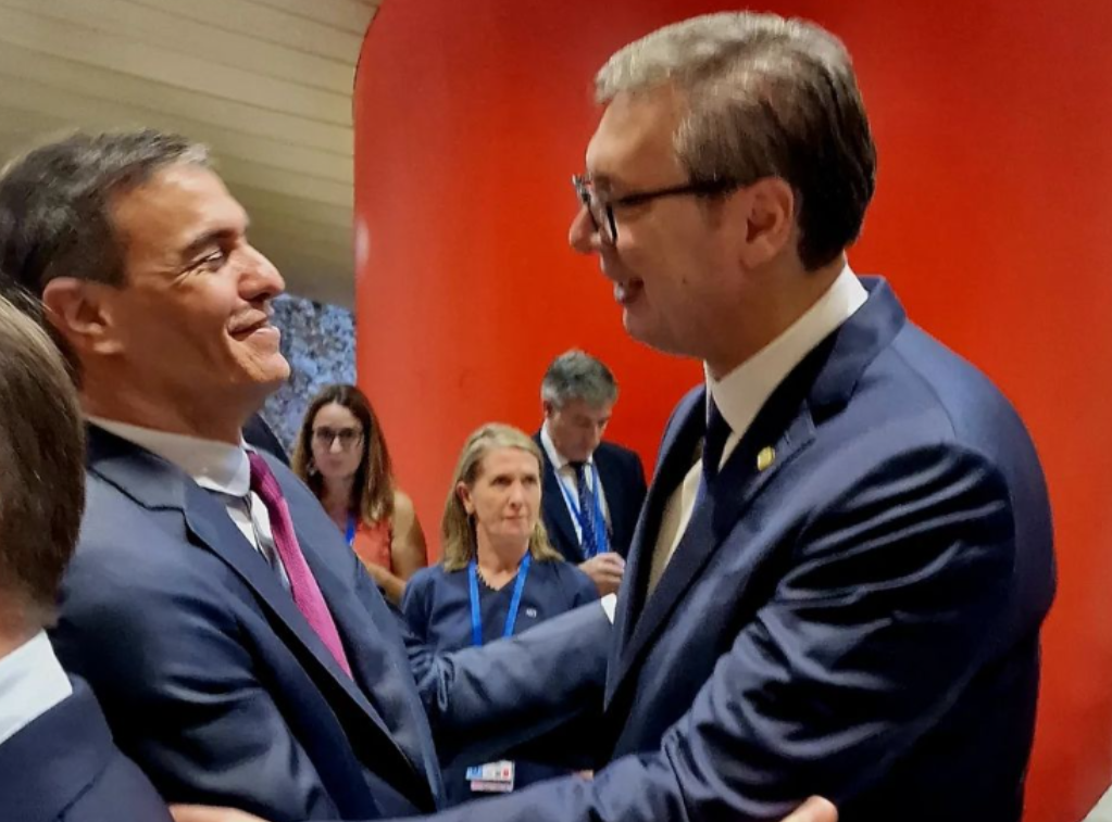 Vucic: I thanked Spain for its understanding for our positions on Kosovo-Metohija