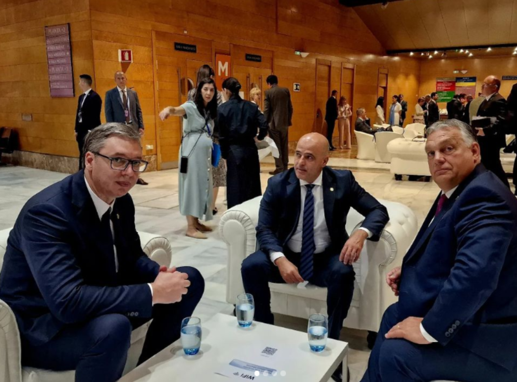 Vučić sa Orbanom i Kovačevskim pred početak samita u Granadi
