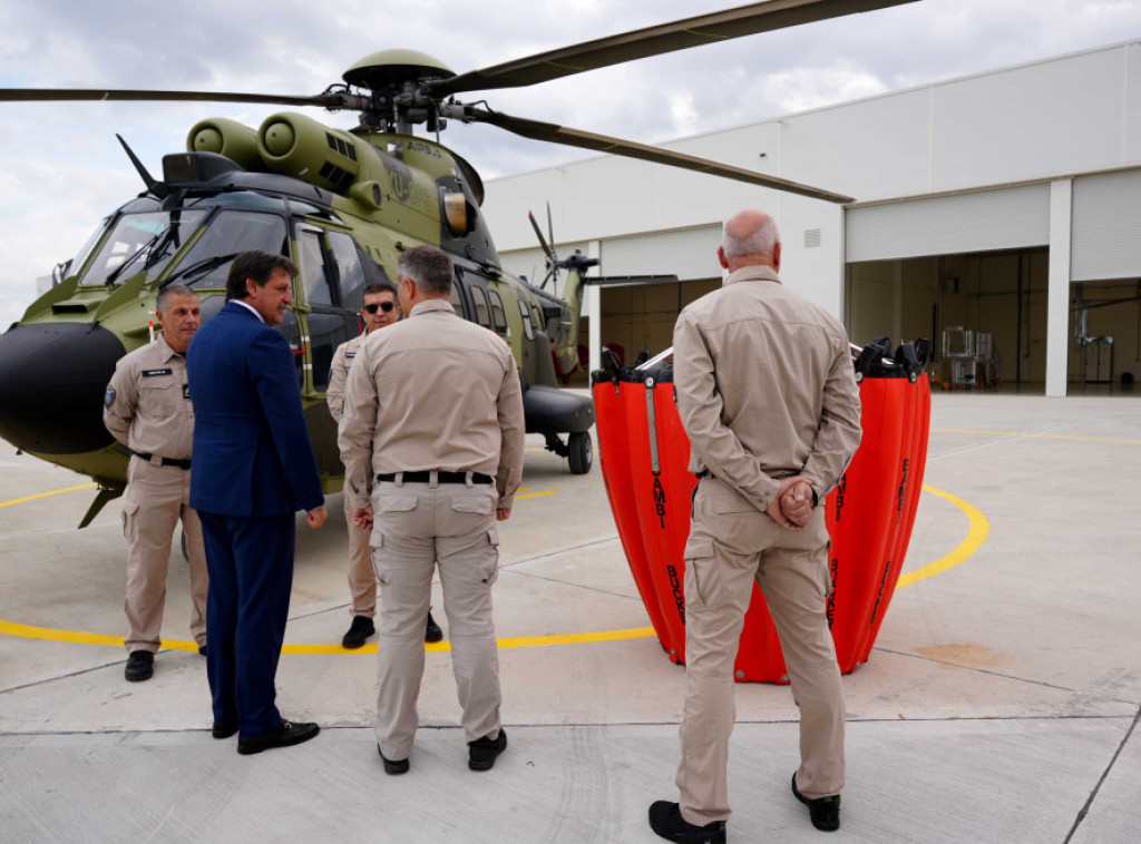 Gašić: Nastavićemo sa ulaganjem u Helikoptersku jedinicu