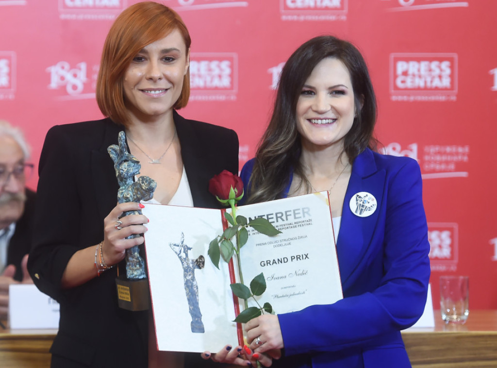 Novinarka Tanjuga Ivana Nedić za svoju reportažu dobila "Gran-pri" nagradu