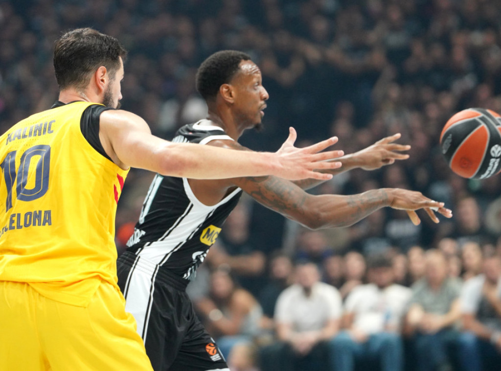 Košarkaši Partizana poraženi od Barselone u trećem kolu Evrolige