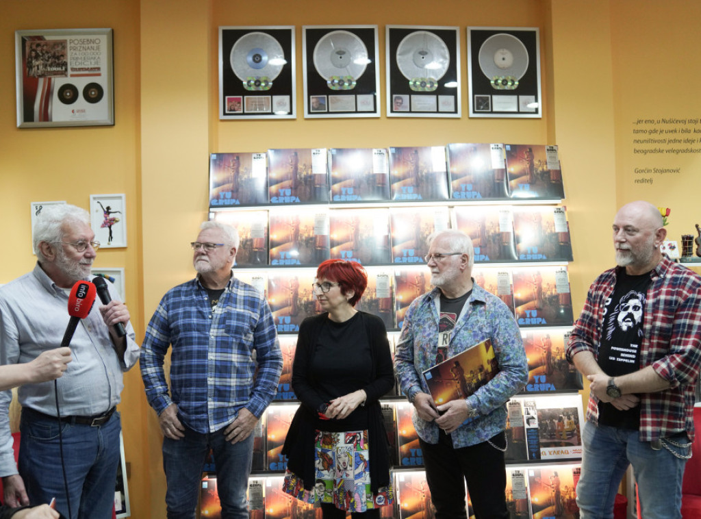 YU Grupa promovisala reizdanje prvog albuma na vinilu