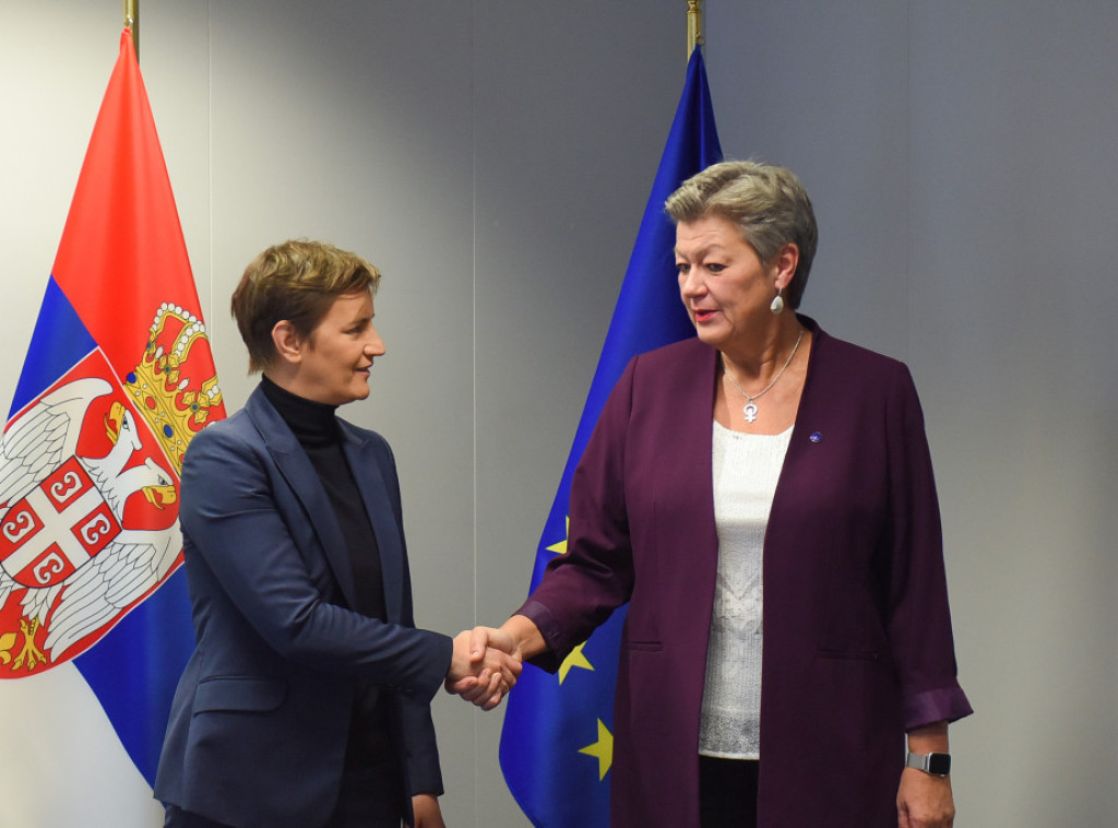 Premijerka Brnabić: Dobri sastanci u Briselu, nastavlja se borba za interese Srbije
