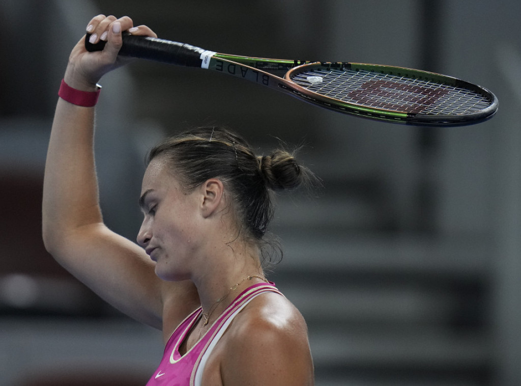 Sabalenka: Osećam nepoštovanje od strane WTA