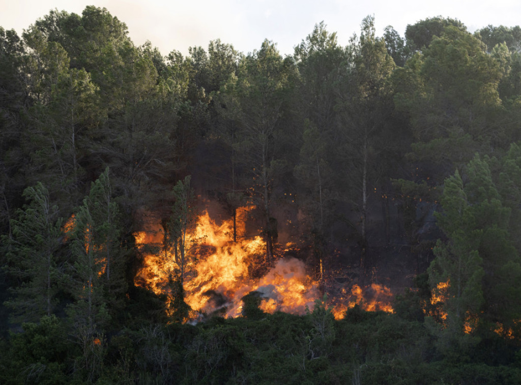 Kod Valensije bukti požar, evakuisano je 850 ljudi