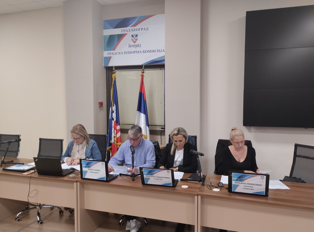 Gradska izborna komisija proglasila izbornu listu "Aleksandar Vučić - Beograd ne sme da stane"