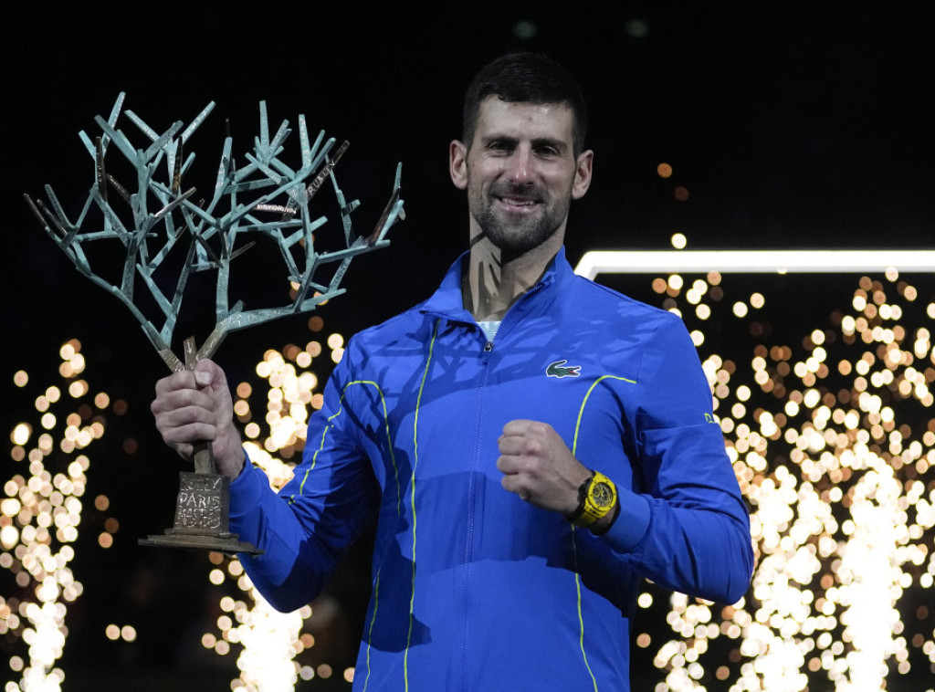 Novak Đoković započeo 398. nedelju na prvom mestu ATP liste