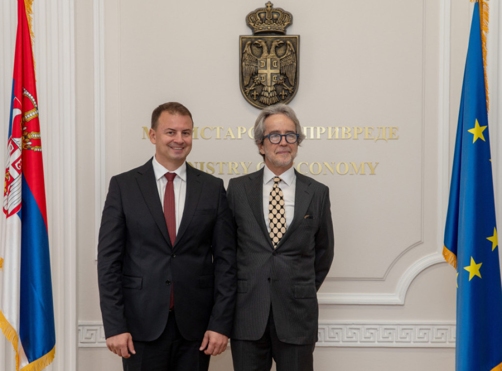 Ministar Cvetković se sastao s ambasadorom Brazila