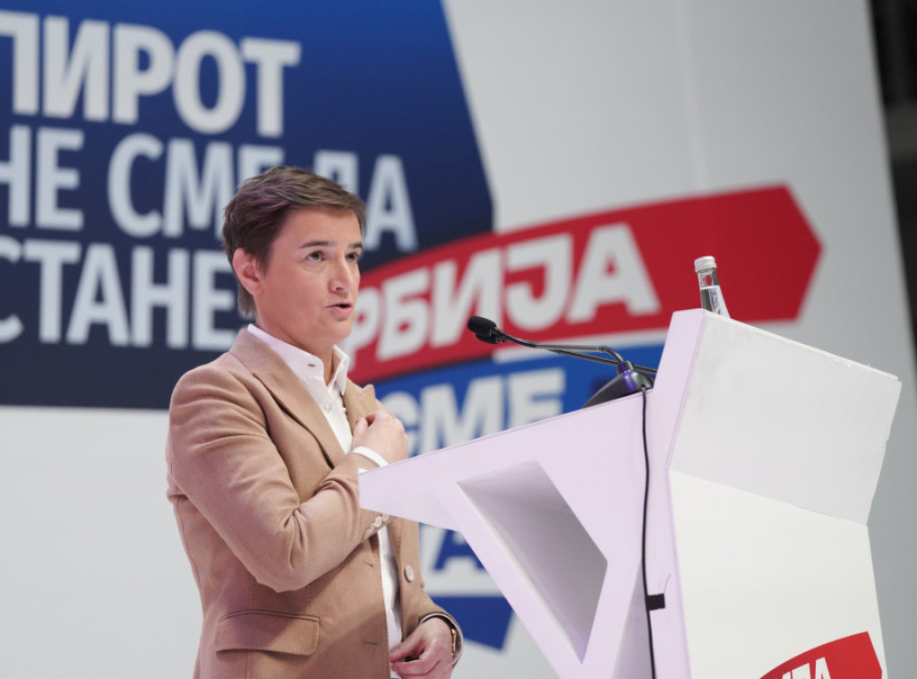 Brnabić: Borimo se za pristojnu Srbiju, oni koji napadaju i decu - neće pobediti