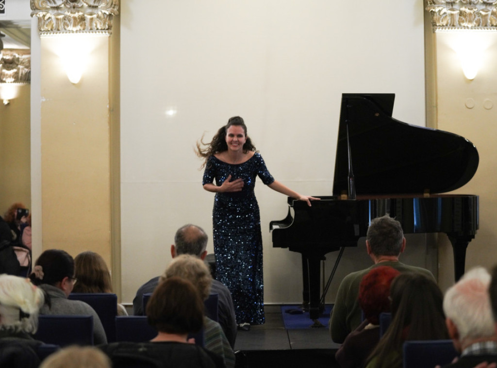 Pijanistkinja Danae Dorken održala prvi koncert u Srbiji u UK "Gvarnerijus"