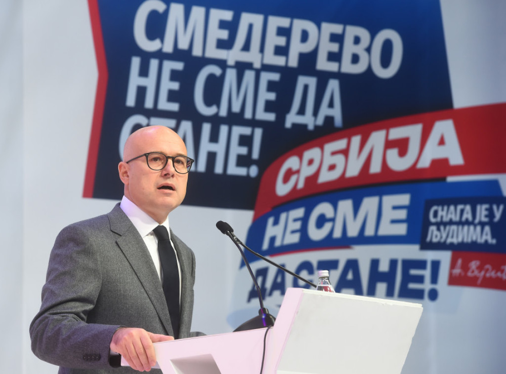 Ministar Vučević: Izbori 17. decembra su sudbinski, a izbor je jednostavan