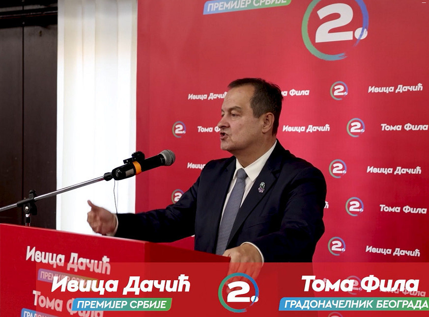 Dačić: Ključ političke stabilnosti Srbije je u pobedi SPS i SNS u Beogradu