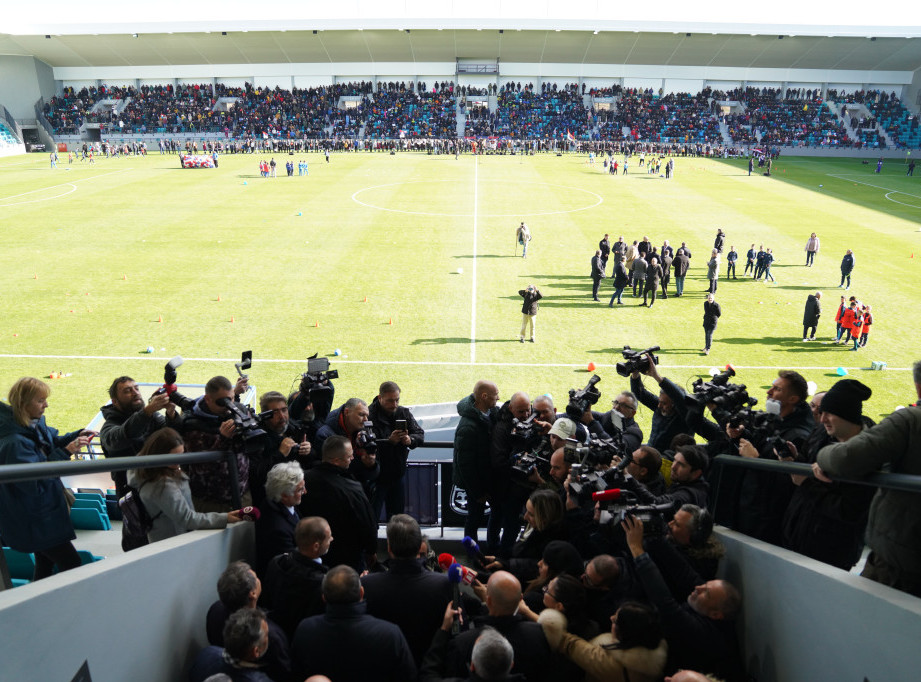 Dragan Džajić: Stadion "Kraljevica" je velelepni objekat, igraće ovde i reprezentacija