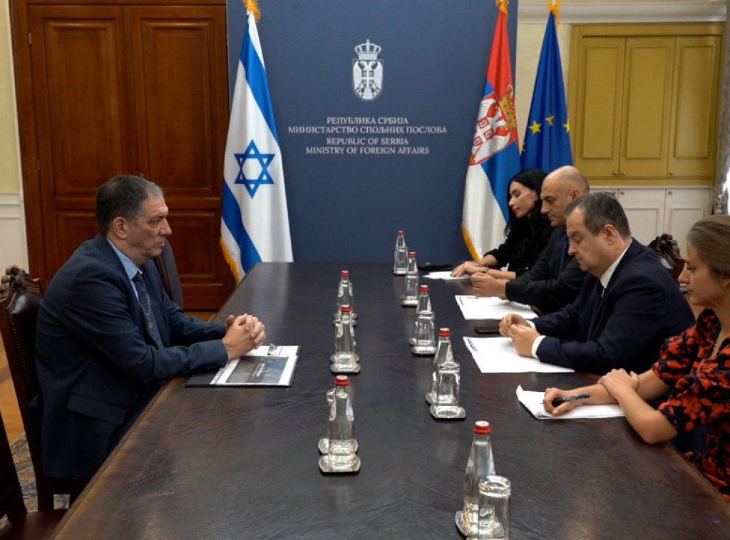 Dacic receives Israeli ambassador