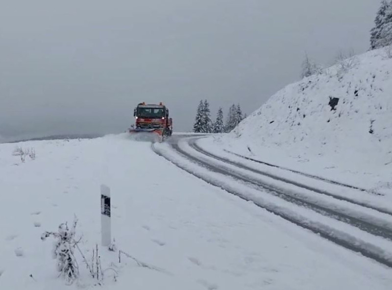 Ivanjica: Sneg pada od sinoć, nema problema u saobraćaju