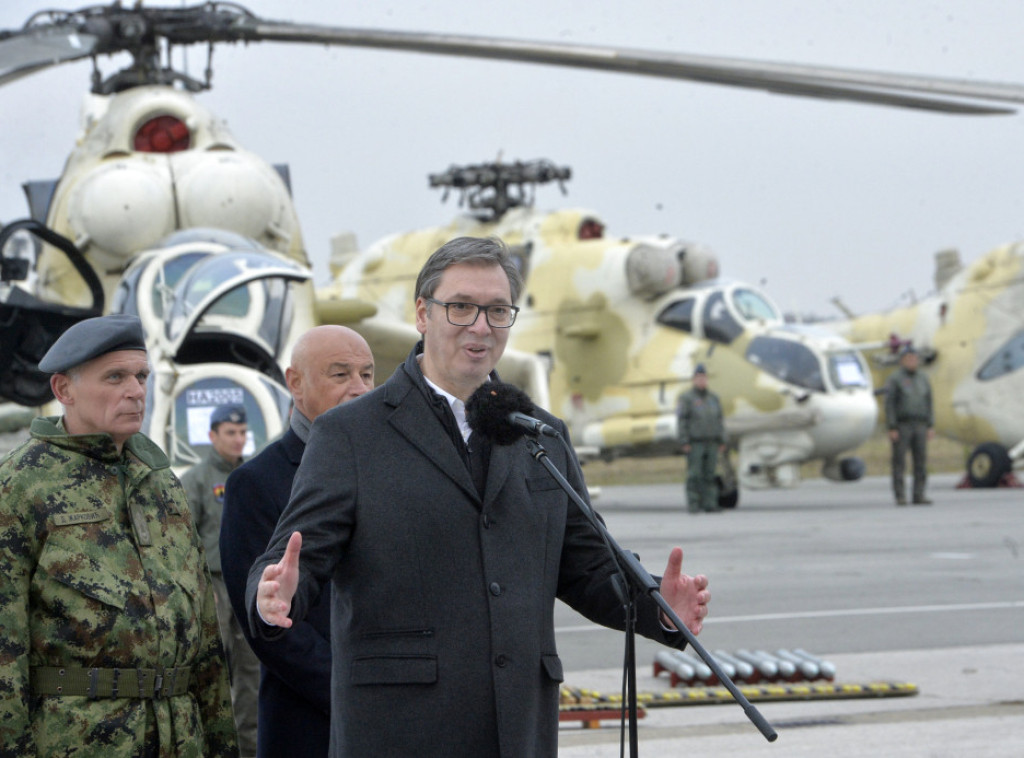 Vucic: We will make huge investments in national defence industry