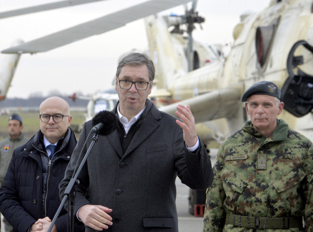 Vucic: 311 mln euro defence industry contract signed with friendly country