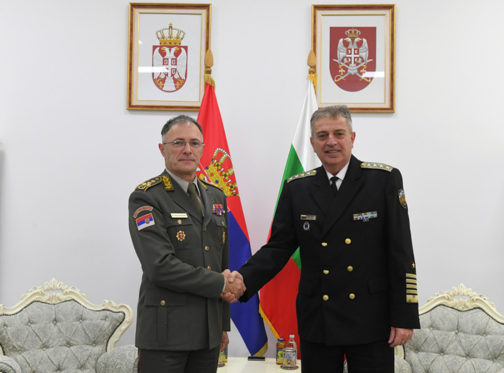 Bulgarian defence chief makes official visit to Serbia