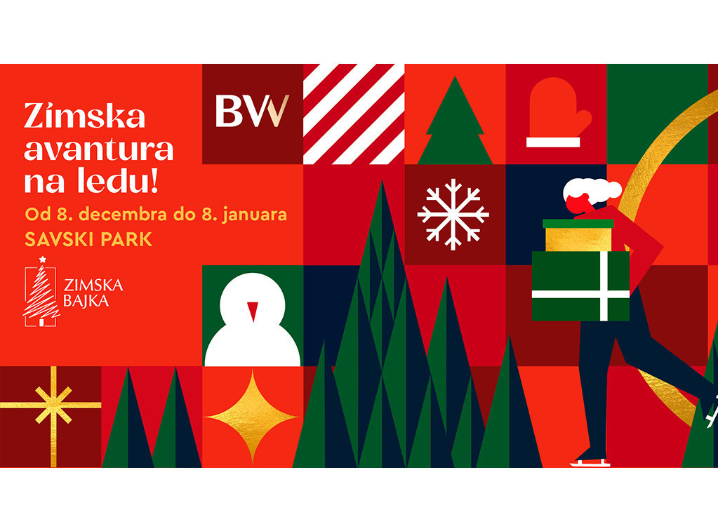Festival "Zimska bajka" od 8. decembra u Savskom parku u Beogradu na vodi
