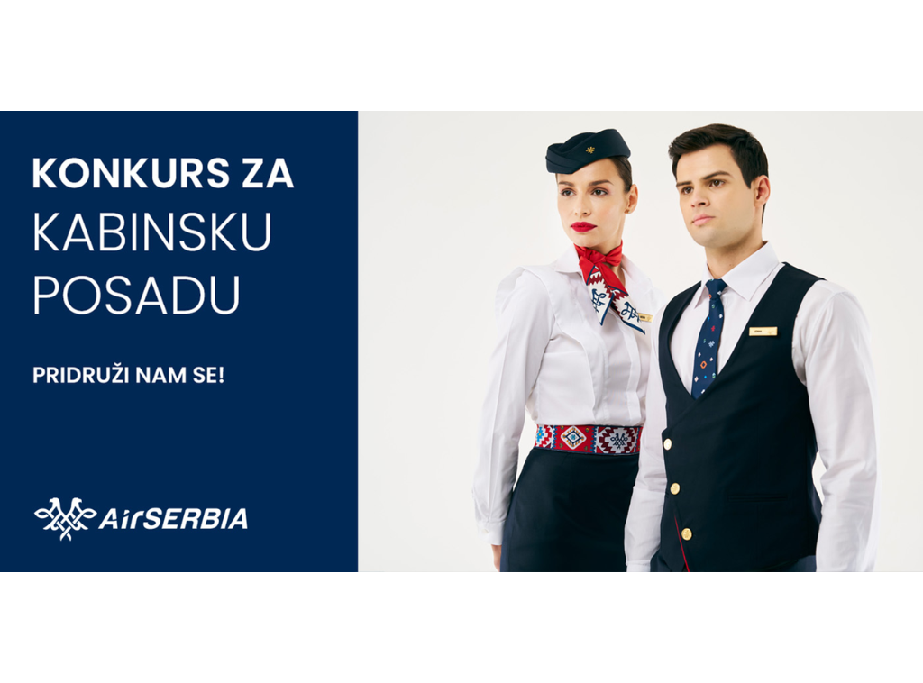 Veliki konkurs za kabinsku posadu Er Srbije otvoren je do 20. decembra