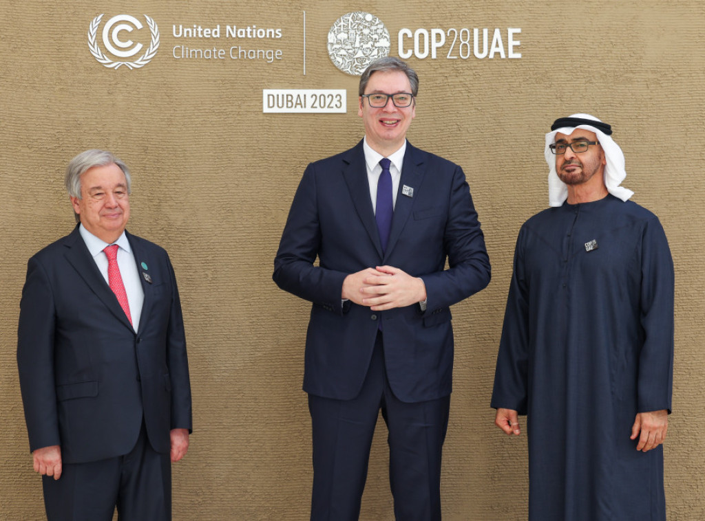 Veliko interesovanje stranih medija za učešće predsednika Vučića na COP28 u Dubaiju