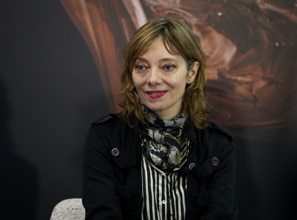Aurelija Čaplin Tijere predstavila predstavu "Zvona i čini", sa kojom gostuje u martu JDP-u