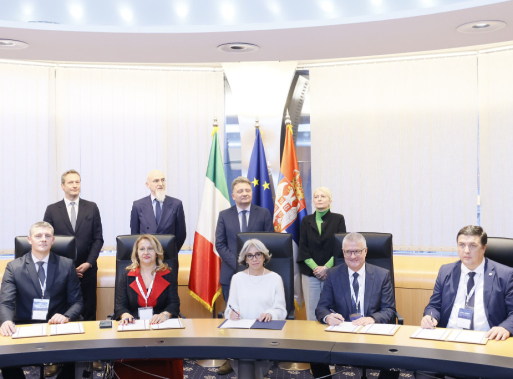Potpisana tri sporazuma o saradnji sa Italijom u inovacijama