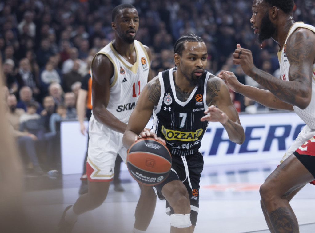 Košarkaši Partizana posle produžetka savladali Monako u 12. kolu Evrolige