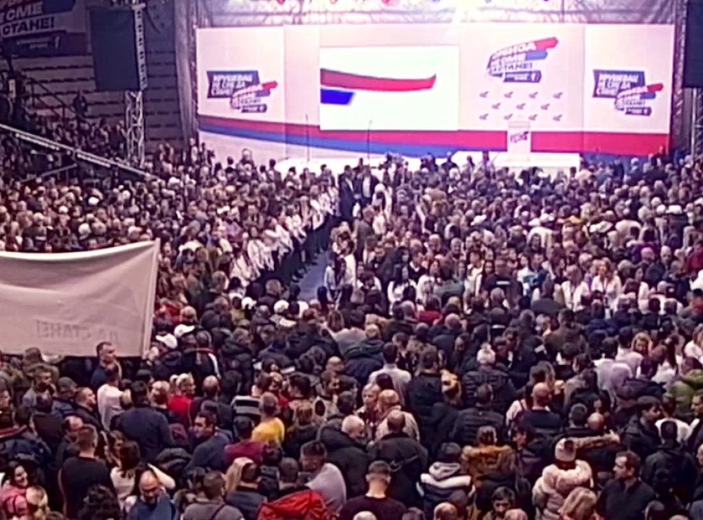 U Kruševcu na predizbornom skupu SNS-a govorili Vučević, Krkobabić...