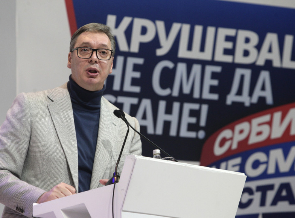 Vučić: Do poslednjeg daha štitiću nacionalne interese i naš narod na KiM