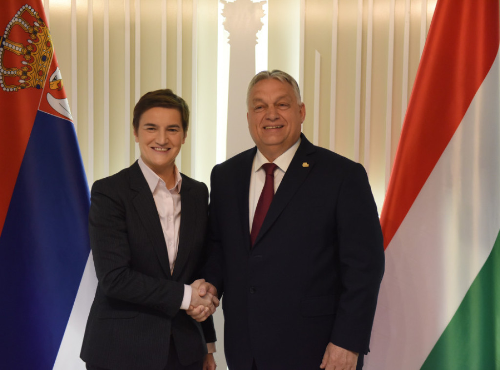 Orban i Brnabić: Odlični politički i ekonomski odnosi Mađarske i Srbije