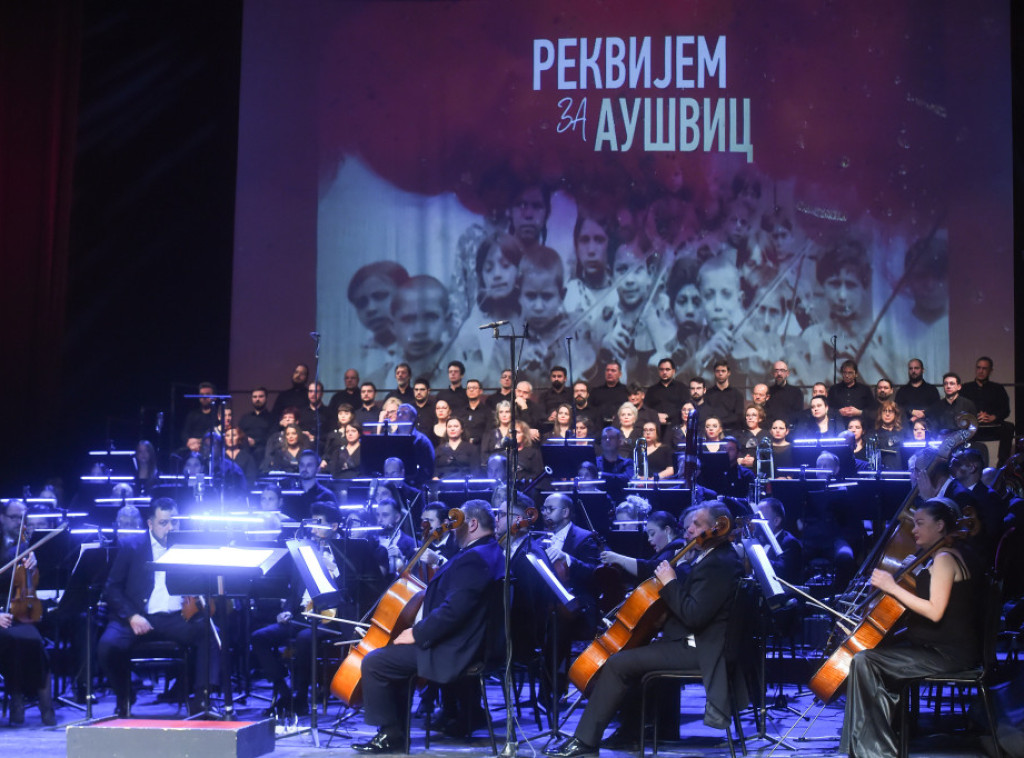 U Narodnom pozorištu održan koncert Rekvijem za Aušvic