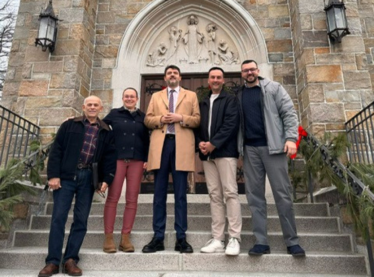 Vladimir Božović posetio crkvu Svetog Save u Bostonu, sa srpskom zajednicom razgovarao o očuvanju identiteta