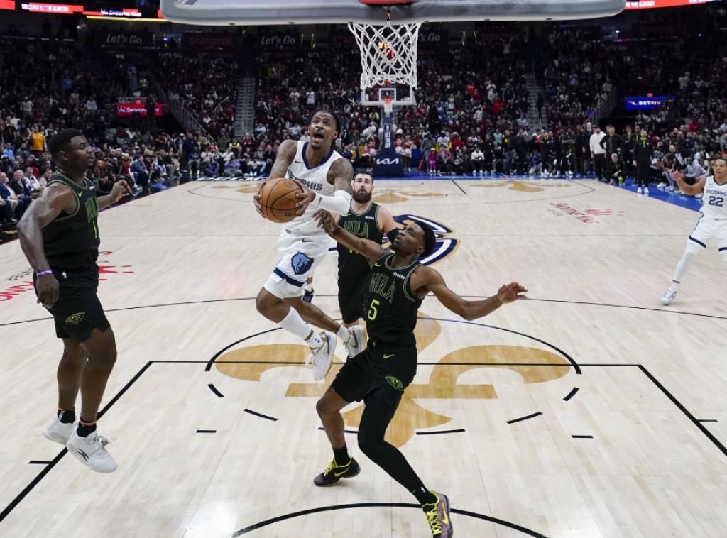 NBA: Dža Morant u poslednjoj sekundi doneo pobedu Memfisu protiv Nju Orleansa