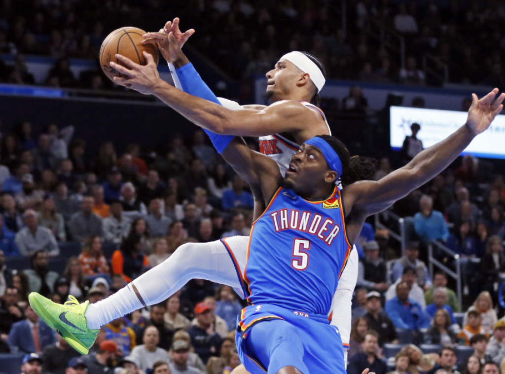 NBA: Košarkaši Oklahome pobedili Njujork, Klivlend nadigrao Dalas