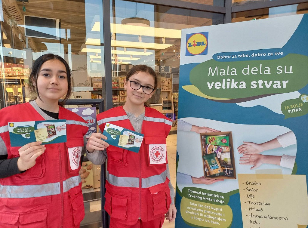 Crveni krst Srbije primio donaciju vrednu 6,5 miliona dinara