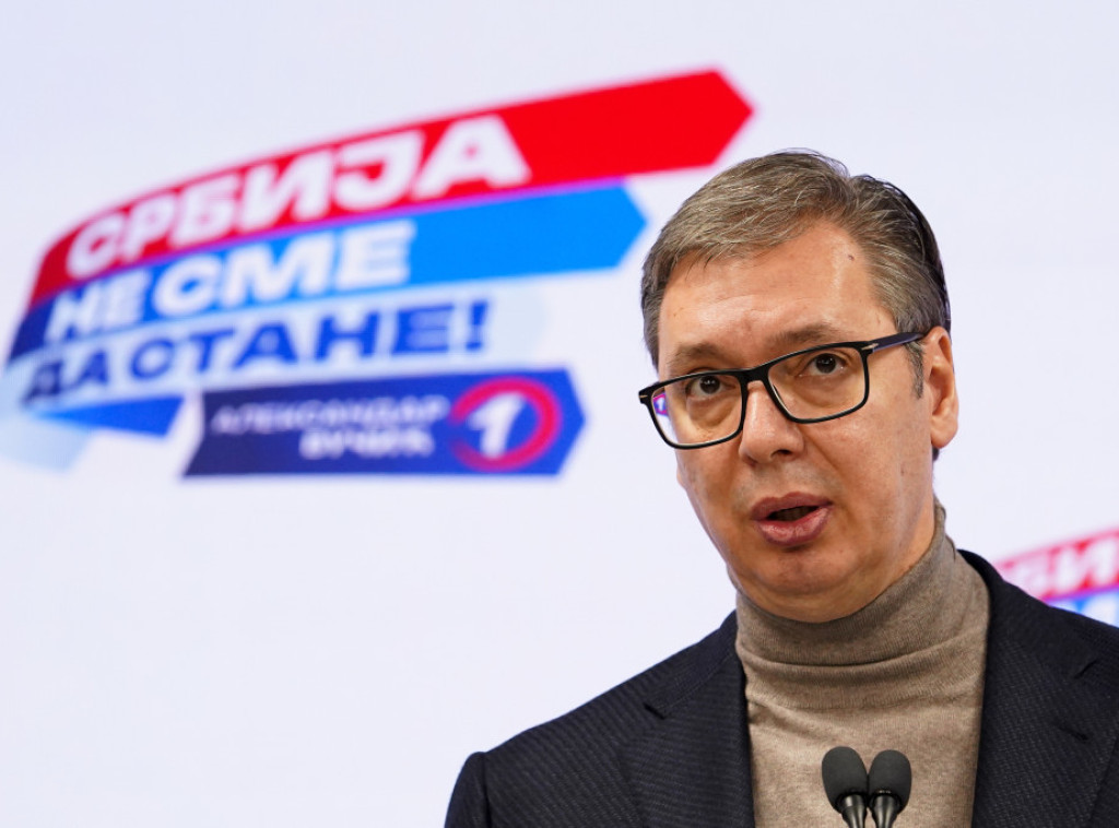 Vučić: Lista "Srbija ne sme da stane" ubedljivo pobedila na ponovljenim izborima