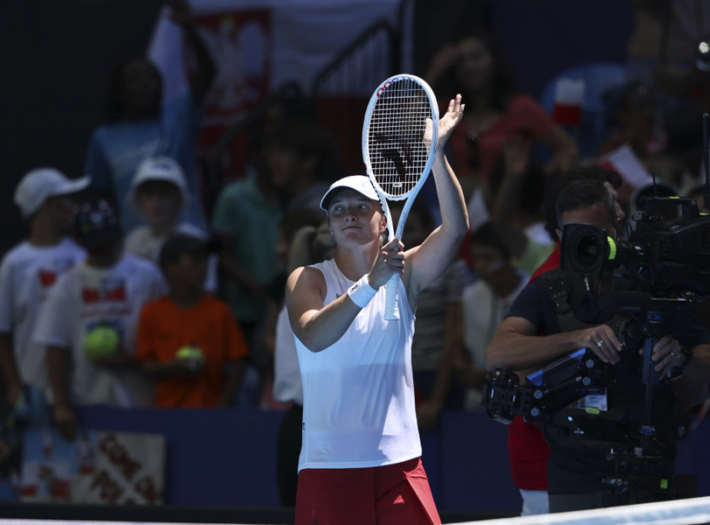 Iga Švjontek čuva vrh WTA liste, Olga Danilović na 121. poziciji