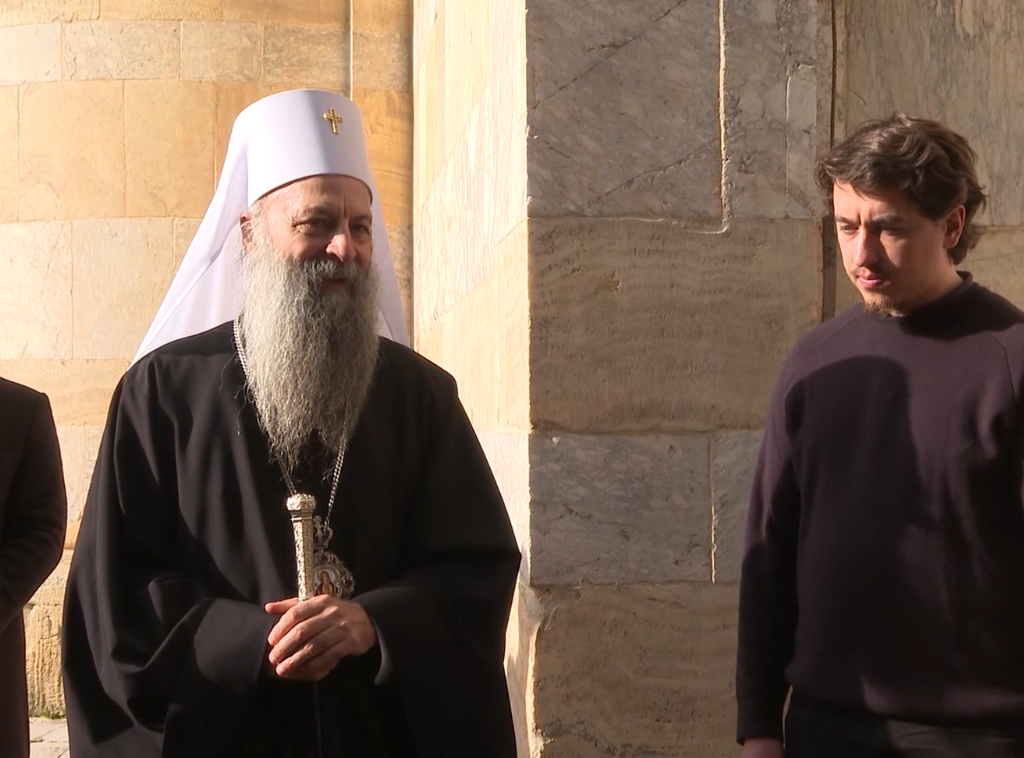 Serbian patriarch visits Visoki Decani monastery in Kosovo-Metohija