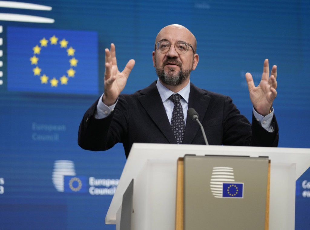 Šarl Mišel: EU nastaviće da pruža snažnu vojnu pomoć Ukrajini