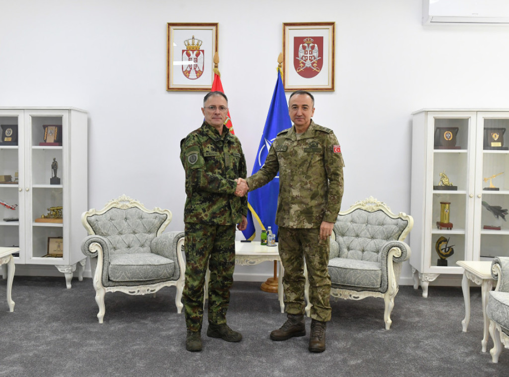 Mojsilovic, Kfor commander discuss security situation in Kosovo-Metohija