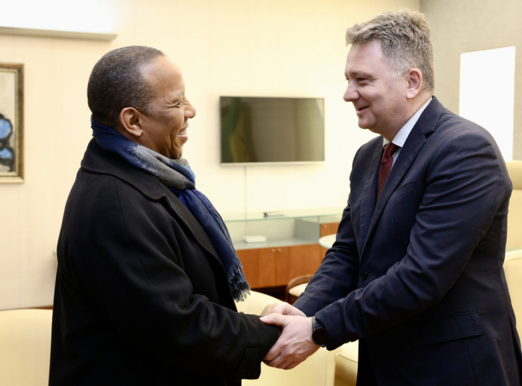 Ministar Jovanović na aerodromu dočekao premijera Sao Tome i Prinsipe