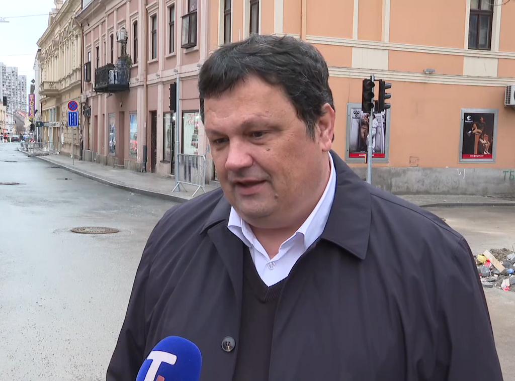 Kovačević: Radovi u Glavnoj ulici u Zemunu biće završeni u prvoj polovini februara