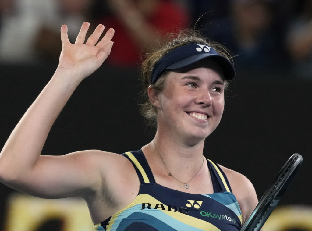 Češka teniserka Linda Noskova eliminisala Igu Švjontek sa Australijan opena