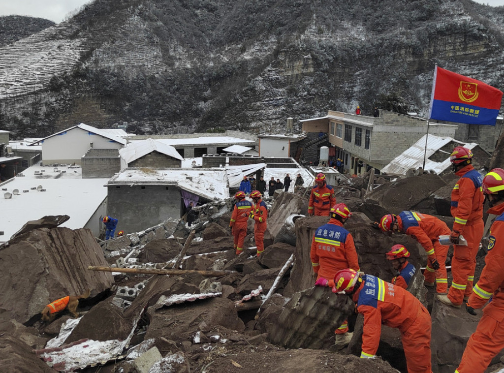 U klizištu u Kini poginulo osam osoba, a najmanje 47 osoba vodi se kao nestalo