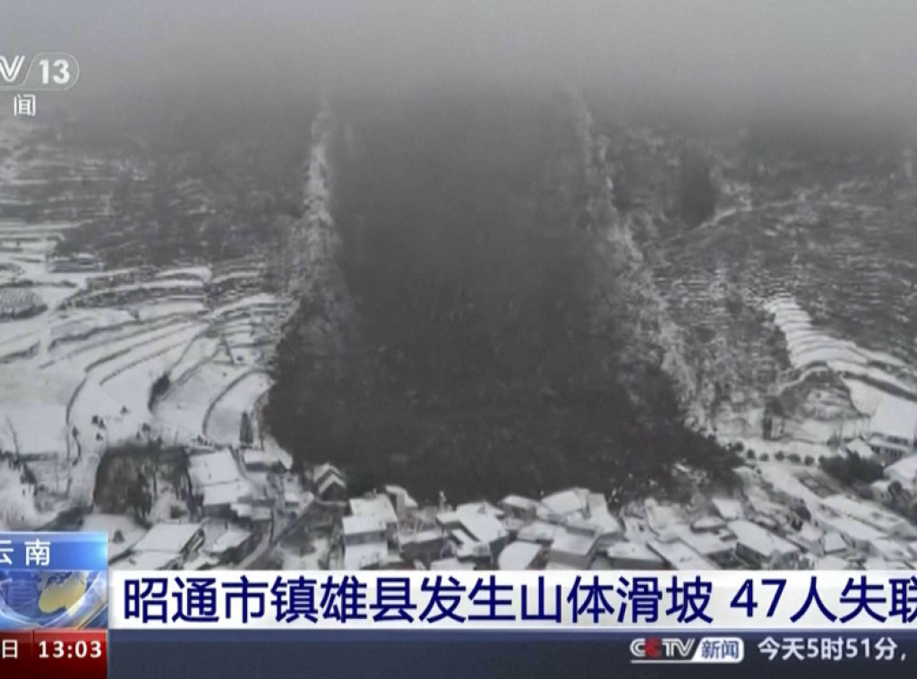 Kina: Raste bilans žrtava klizišta u provinciji Junan, najmanje 20 poginulih