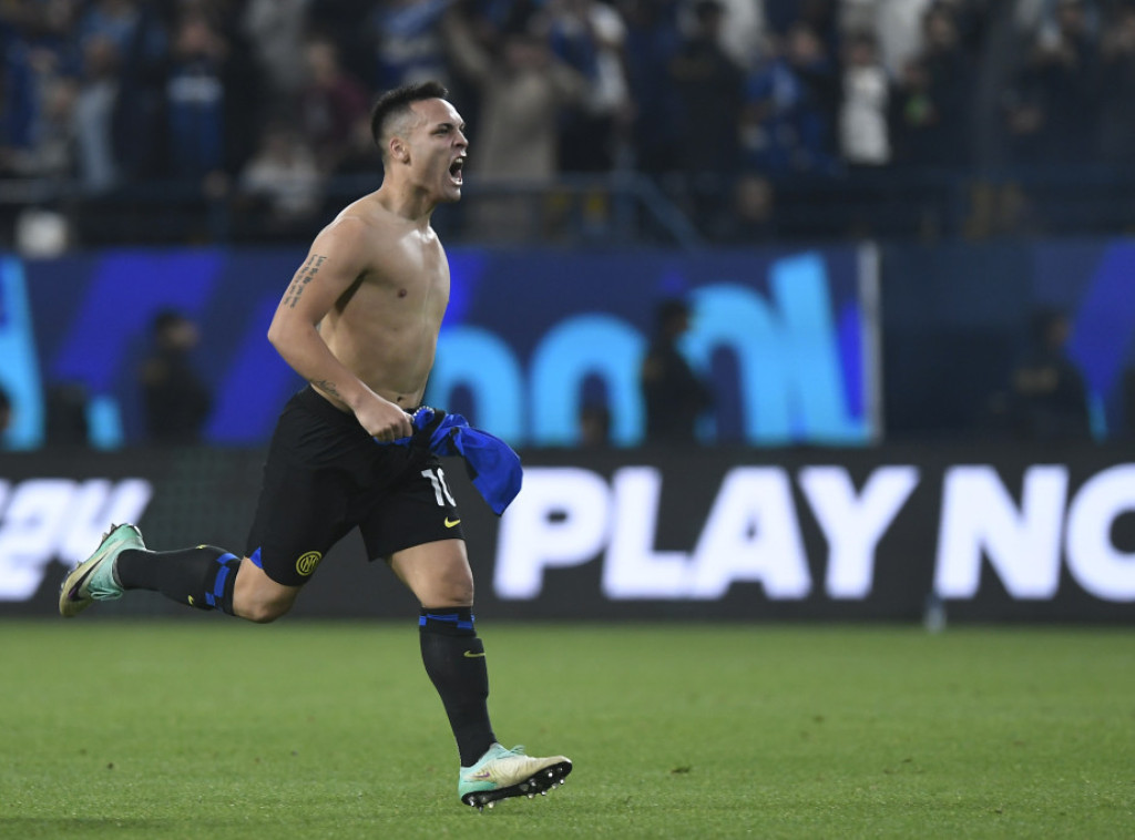 Lautaro Martinez golom u 91. minutu doneo fudbalerima Intera Superkup Italije