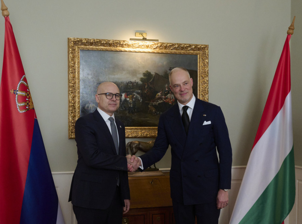 Serbian, Hungarian defence ministers meet in Budapest