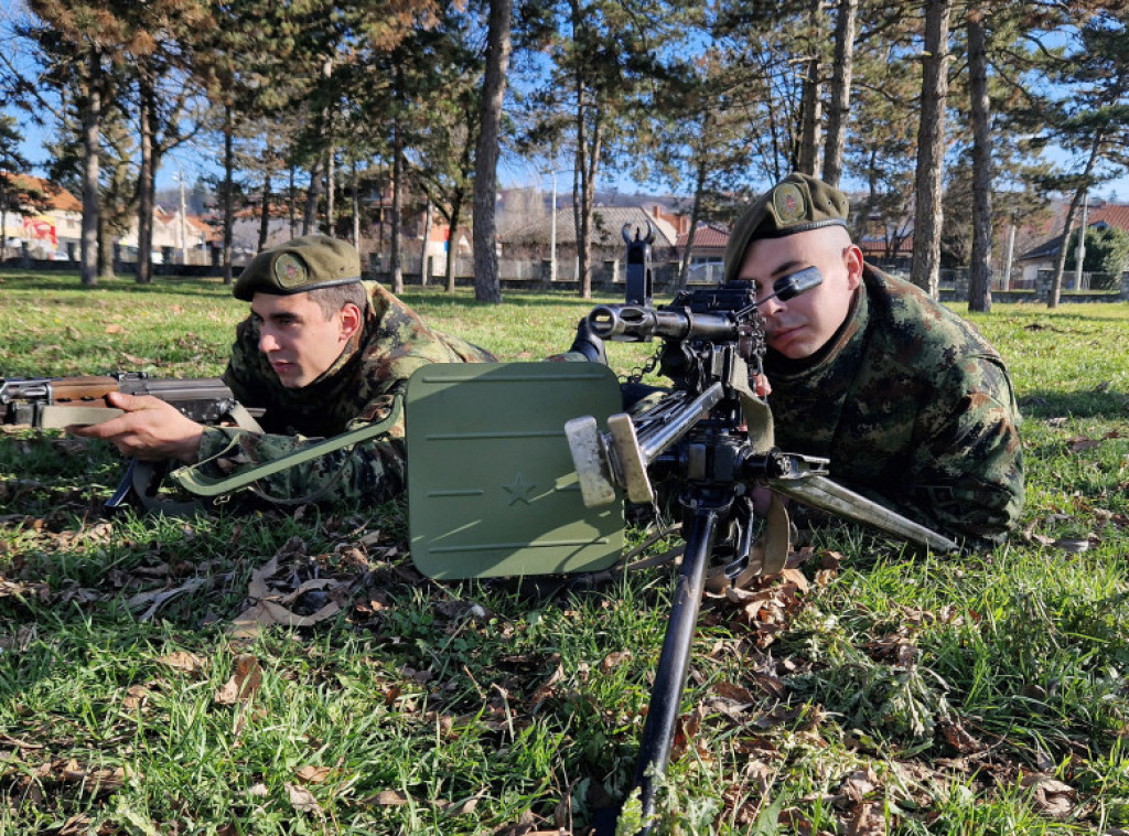 Vojska Srbije: U toku je obuka vojnika kopnenih jedinica decembarske klase