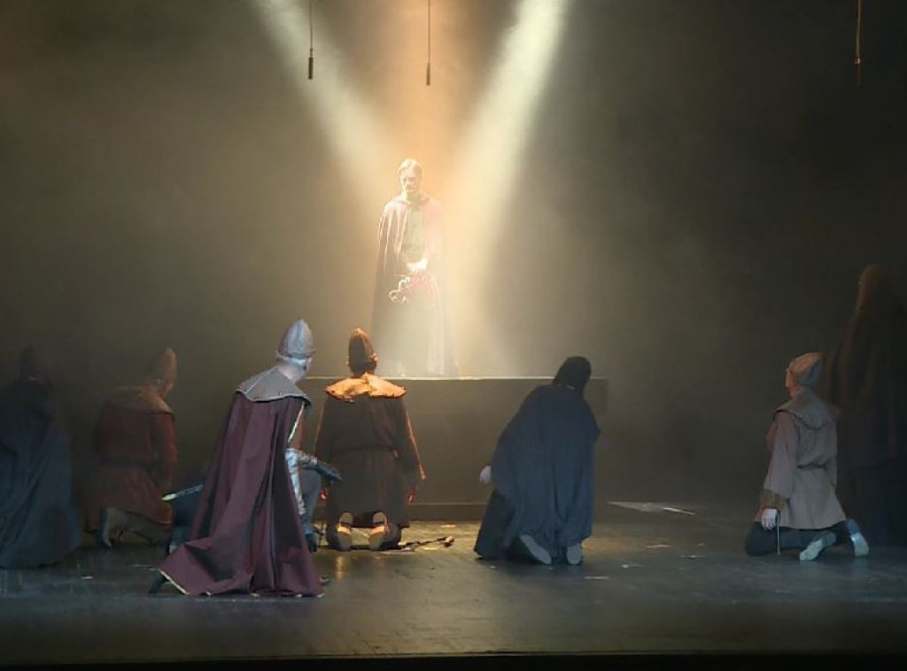 U Narodnom pozorištu održana premijera predstave "U ime oca i sina - priča o Svetom Savi"